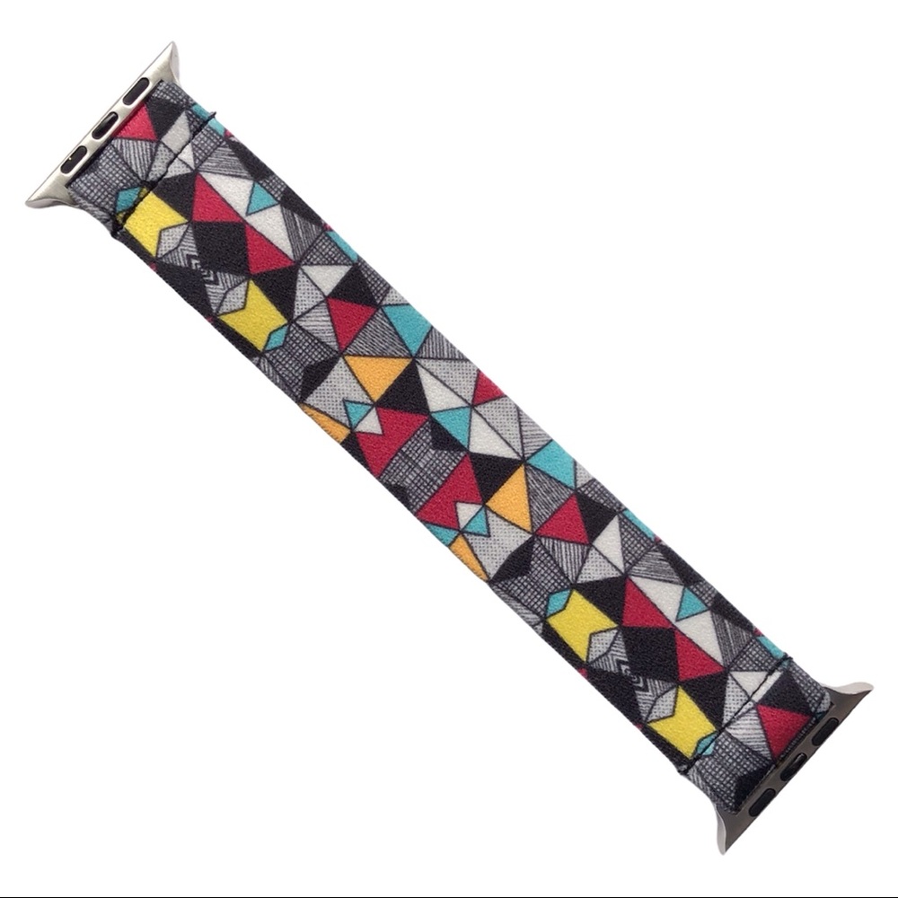 NEW Elastic Abstract Color SOLO Loop Band Apple Watch 44/45/49 mm Stretchy